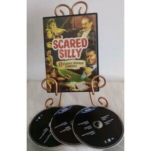 Scared Silly: 13 Classic Horror Comedies (DVD, 2015, 3-Disc Set) VGUC